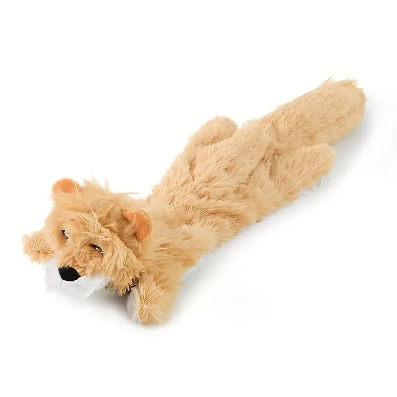 Plush Sounding Animal Dog Chew Toy