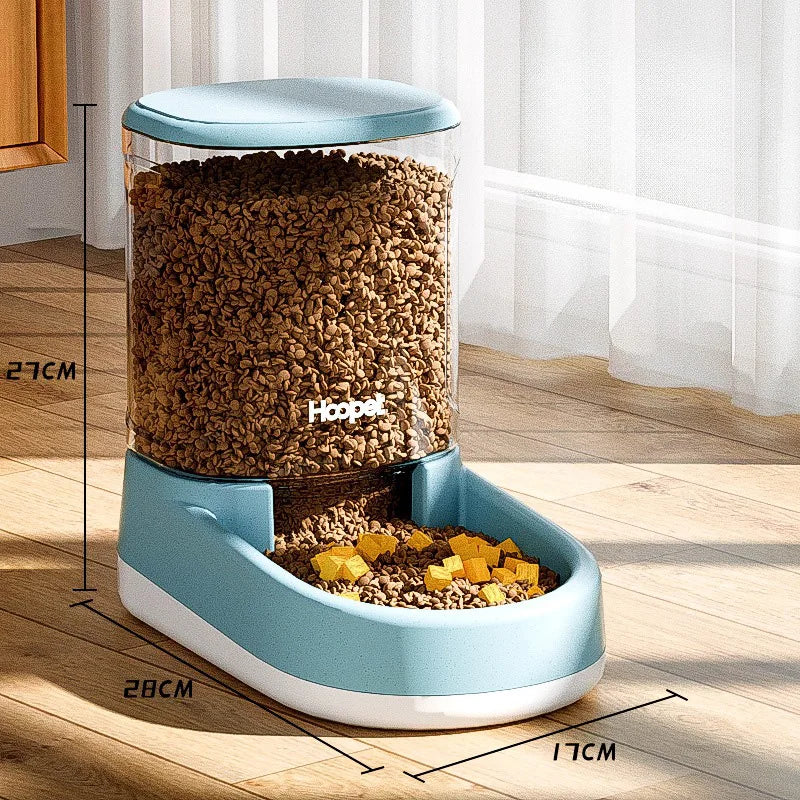 Large Capacity Automatic Pet Feeder Drinking Bowl