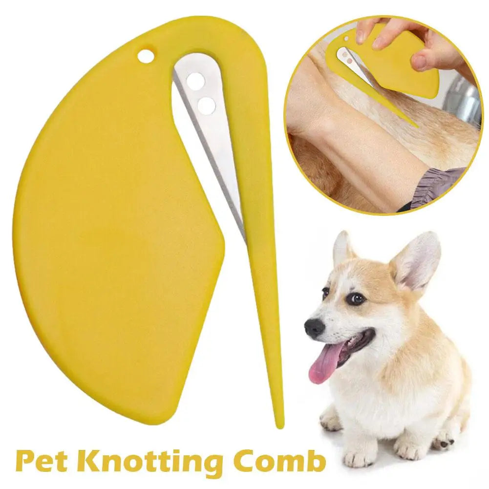 Cat and Dog Comb for Knotting