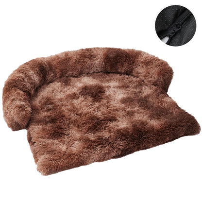 Removable Plush Pet Dog Bed Sofa