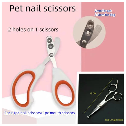 Professional Pet Grooming Scissors Set