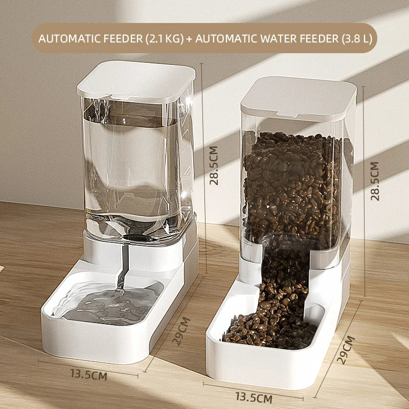 Automatic Dog Feeder Cat Food Water Dispenser