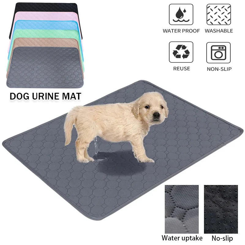 Washable Reusable Dog Urine Pads Anti-Slip Training Pee Mat