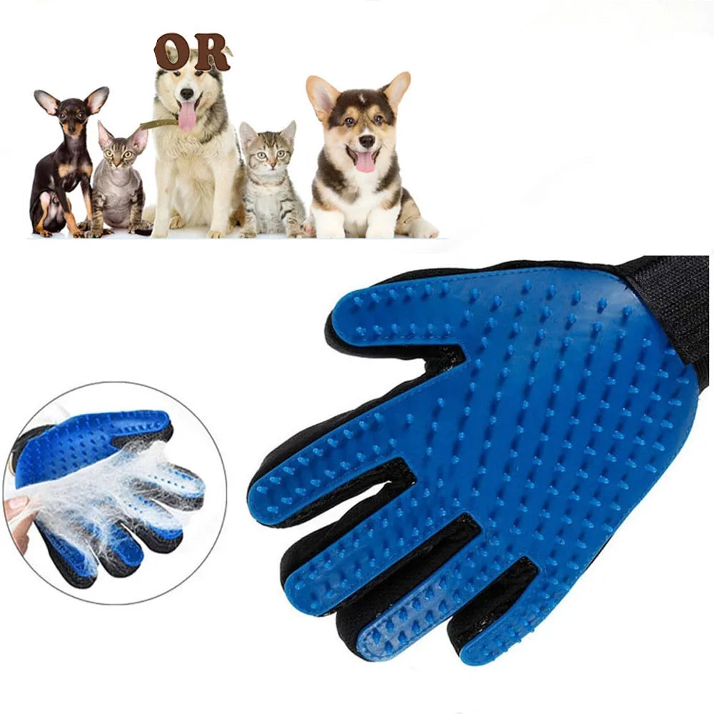 Silicone Pet Bath Brush Glove