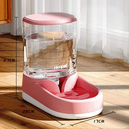 Large Capacity Automatic Pet Feeder Drinking Bowl