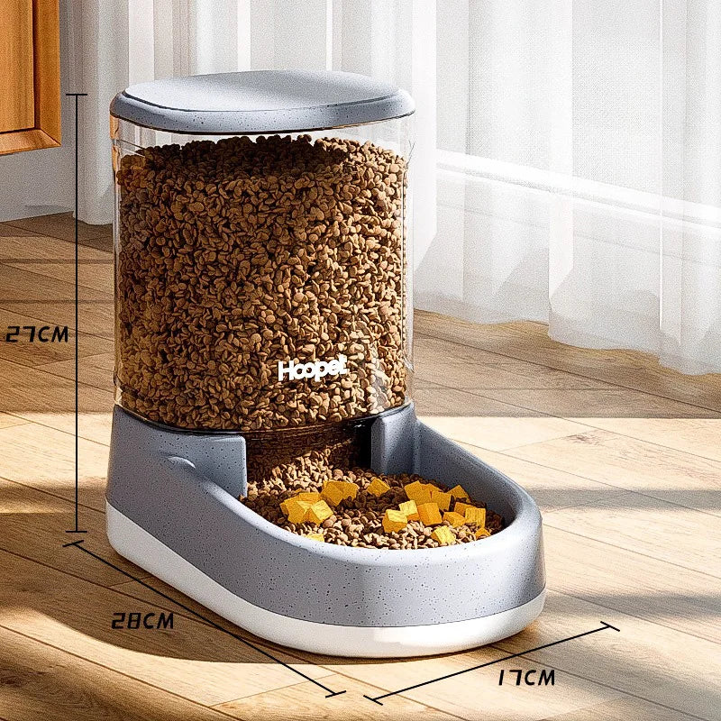 Large Capacity Automatic Pet Feeder Drinking Bowl