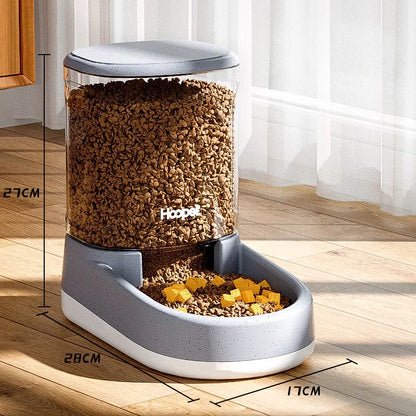 Large Capacity Automatic Pet Feeder Drinking Bowl