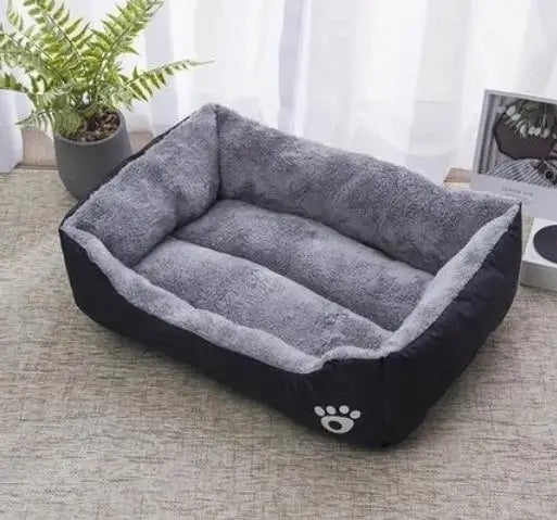 Washable Warm Bone Shaped Dog Bed