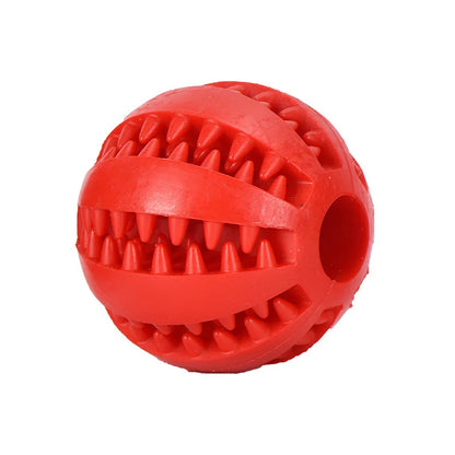 Interactive Rubber Dog Toy Ball