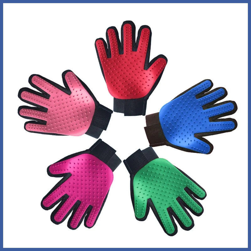 Silicone Pet Bath Brush Glove