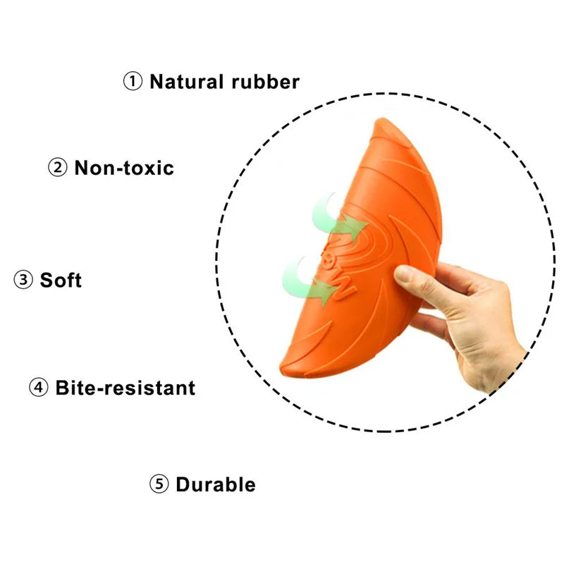 Bite-Resistant Flying Disc Toy