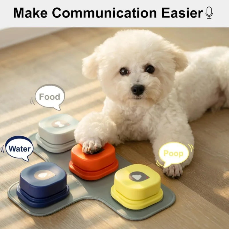 Talking Pet Communication Button Toy