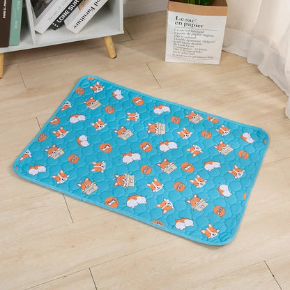 Washable Reusable Dog Urine Pads Anti-Slip Training Pee Mat