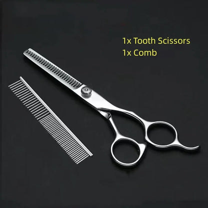 Professional Pet Grooming Scissors Set