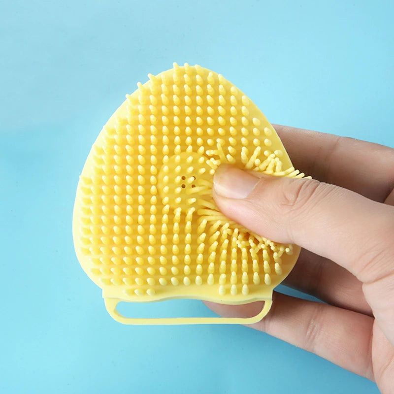 Silicone Dog Bath Massage Gloves Brush