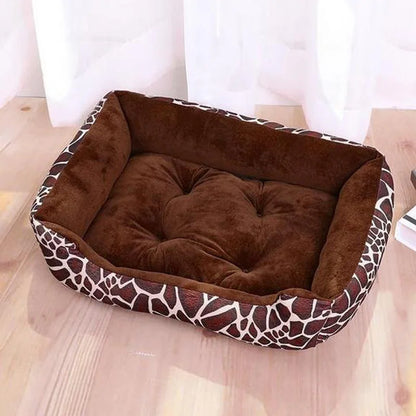 Washable Warm Bone Shaped Dog Bed