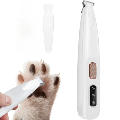 Waterproof Dog Paw Trimmer with LED Display