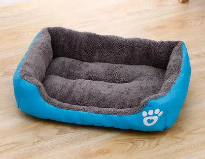 Washable Warm Bone Shaped Dog Bed