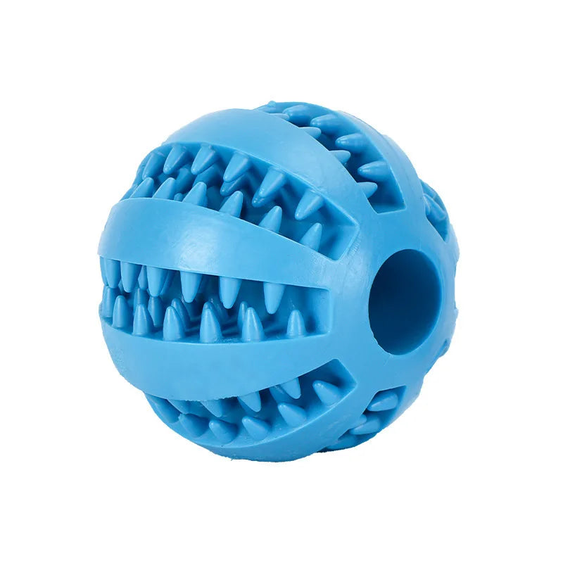 Interactive Rubber Dog Toy Ball