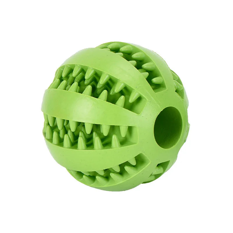 Interactive Rubber Dog Toy Ball